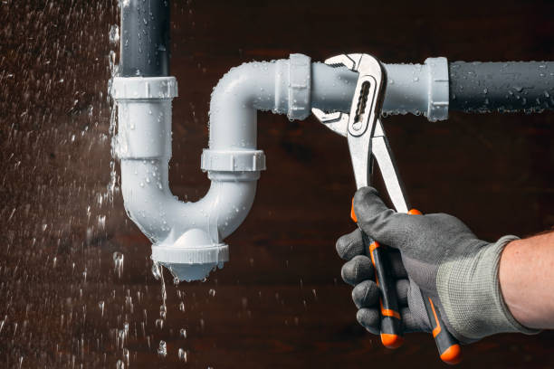 Professional Leak Detection technician working in Harrisburg, NC